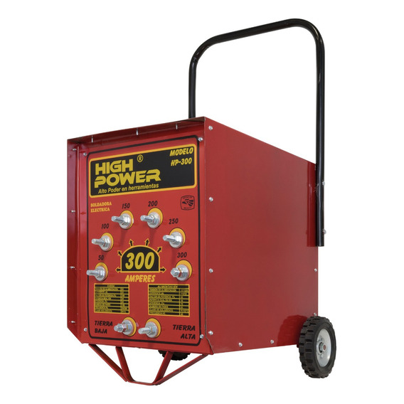 Planta Para Soldar 300 A High Power Hp-300 Color Rojo