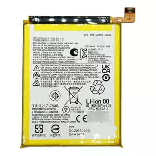 Bateria Pila Para Moto E22 Xt2239 E22i Nh40 3900mah