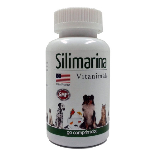 Silimarina Vitanimal Suplemento Perro Y Gato 90 Comprimidos