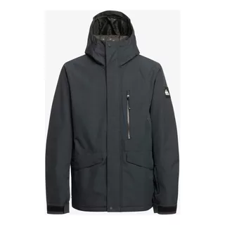 Campera Snowboard Ski Quiksilver Mission Solid Nieve 10k