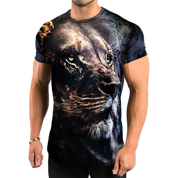 Playera Para Hombre King B Sublimada De Manga corta