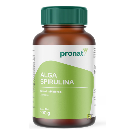 Alga Spirulina (polvo 100g) Pronat Ultra