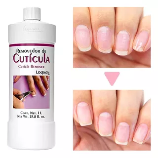 Removedor De Cutícula Loquay Ablandador Manicura 1 Litro