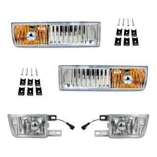 Kit Faros De Niebla Jetta-golf A3 93-98 Halógeno