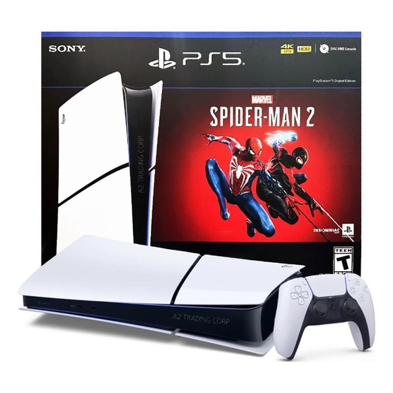 Sony Playstation 5 Slim Digital 1tb  Spiderman 2 Anywhere