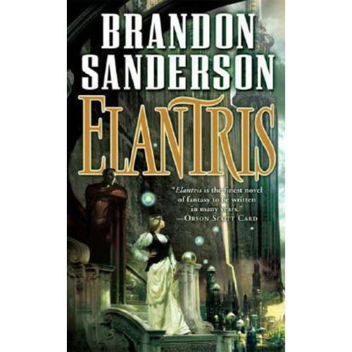 Elantris, De Brandon Sanderson. Editorial St Martin's Press, Tapa Blanda En Inglés