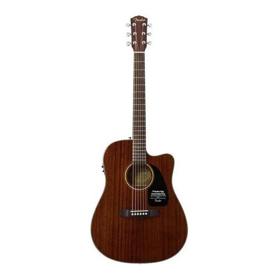 Guitarra Electroacustica Fender Cd-60sce Mahogany