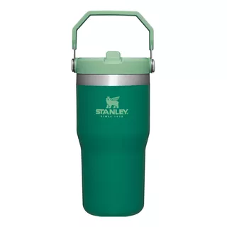 Stanley Iceflow Flip Straw Tumbler | 20 Oz 600ml - Color Alpine Verde