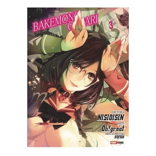 Bakemonogatari Manga - Elige Tu Tomo - Shonen Panini Comics