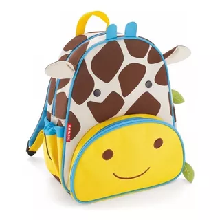 Mochila Zoo Infantil Girafa Amarelo Skip Hop Cor Branco-amarelo