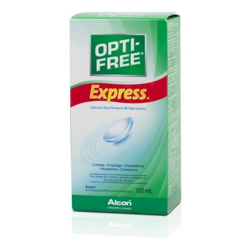 Opti Free Express Para Lentes De Contacto Por 120 Ml