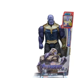 Muñeco Thanos Avengers Luz Sonido Alternativo 30cm