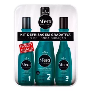 Kit Sfera Profissional Defrisagem Gradativa