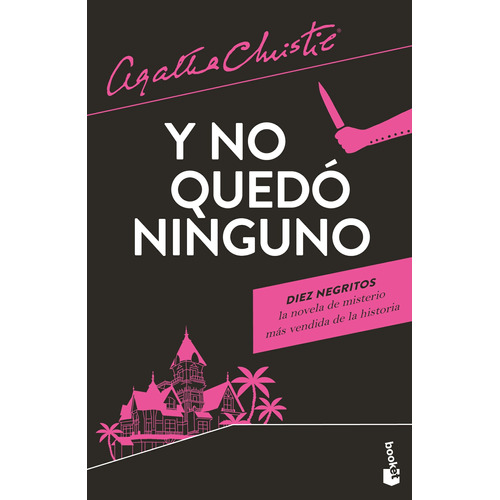 Diez negritos TD, de Christie, Agatha. Serie Biblioteca Agatha Christie Editorial Booket México, tapa dura en español, 2022