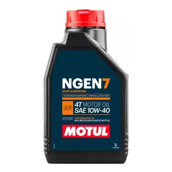 Motul Ngen 10w40 1l Aceite Motor Gasolina Moto 4t Sintético