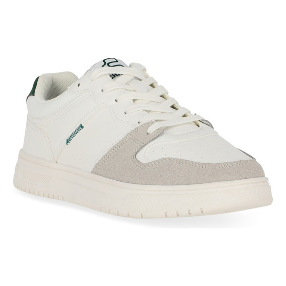 Tenis Casual Caballero Charly Blanco 667-41