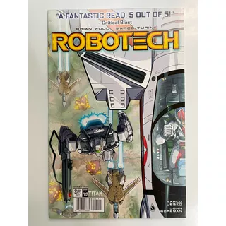 Comic - Robotech #2 Macross Valkyria Rick Hunter Roy Focker