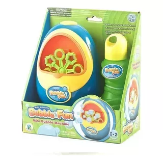 Burbujero Bubble Fun Mini Maquina De Burbujas 15 Cm