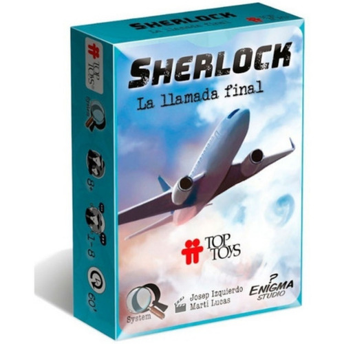 Juego De Mesa Sherlock Última Llamada Escape Top Toys Lelab
