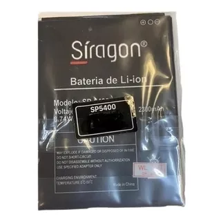 Bateria Telefono Siragon Sp 5400 Tienda Fisica