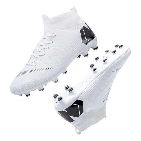 Botas De Fútbol Deportivas Blancas Ag