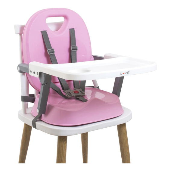 Silla De Comer Plagable Booster 2 Alturas Bebe 610 Love