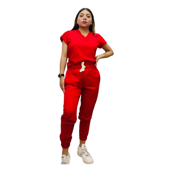 Uniforme Médico Pijama Quirúrgica Jogger Antifluidos Mujer