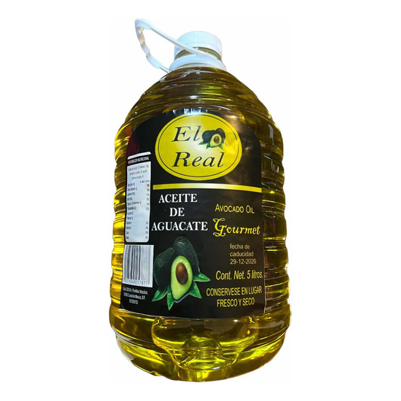 Aceite De Aguacate El Real Cont. 5l