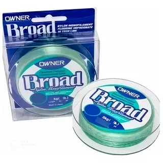 Linha Owner Broad 300 Mts - 0,37mm Cor Verde