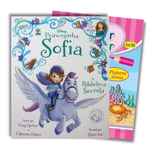 Livro Infantil Princesinha Sofia Biblioteca Secreta + Brinde