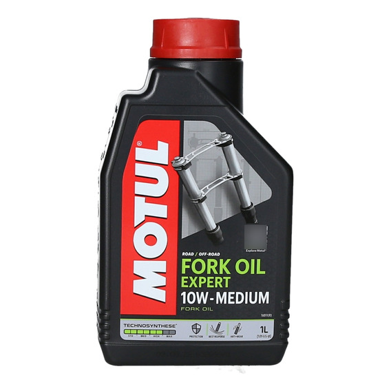 Aceite De Horquilla 10w Fork Oil Expert Medium 1l Para Motos