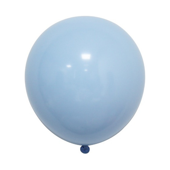 100 Globos No.12 Azul Pastel Colors