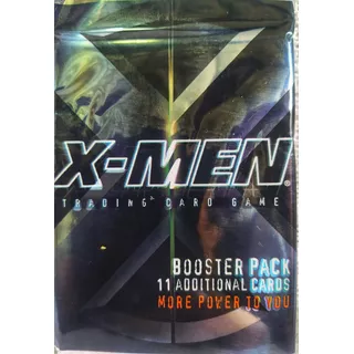 X-men Trading Card Game - Lote Com 05x Booster Novo Lacrado