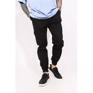 Jogger De Jeans Rigido De Hombre Mom Con Abrojos Molly Bond