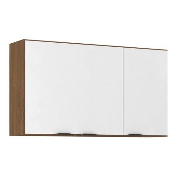 Mueble Aereo Alto De Cocina 3 Puertas Mdp Avella Blanco