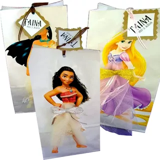 Bolsitas Golosineras Princesas X 40 Personalizadas Souvenirs