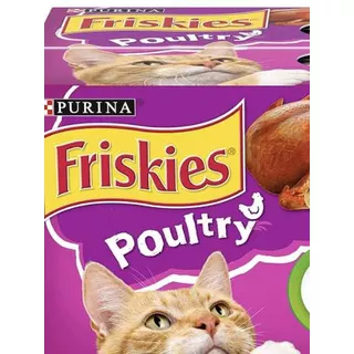 12 Pack Friskies Poultry Alimentos Húmedo Gatos