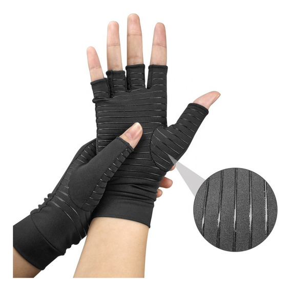 Guantes Compresion Cobre Túnel Carpiano Calma Dolor Artritis