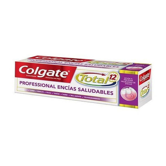 Pasta Dental Colgate Total 12 Encias 90ml.