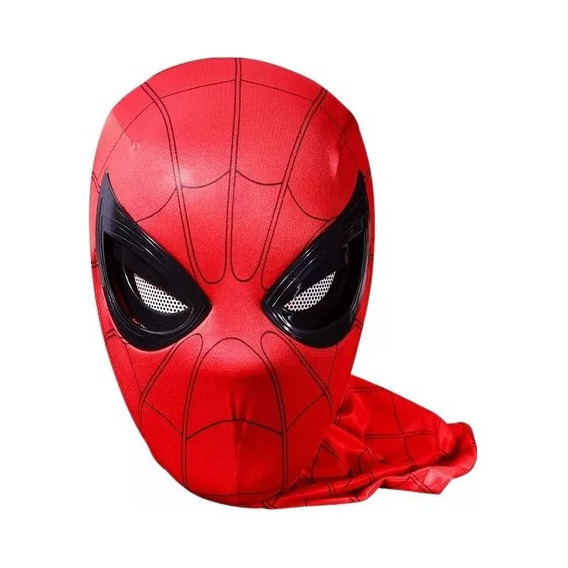 Máscara Realista De Spider-man Que Puede Parpadear Cosplay