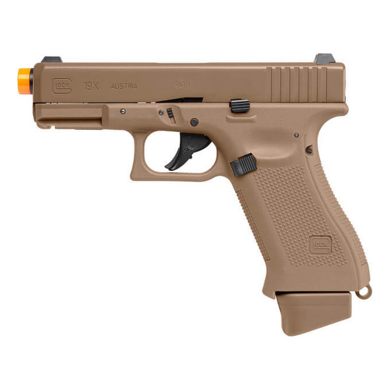 Pistola Glock 19x Gen5 Co2 6mm Coyote Blowback Xchws P