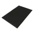 Tapa de vinilo plateado de 10 mm, 40 cm x 60 cm, Kapazi, varios colores, 60 cm de longitud, color negro, 40 cm de ancho