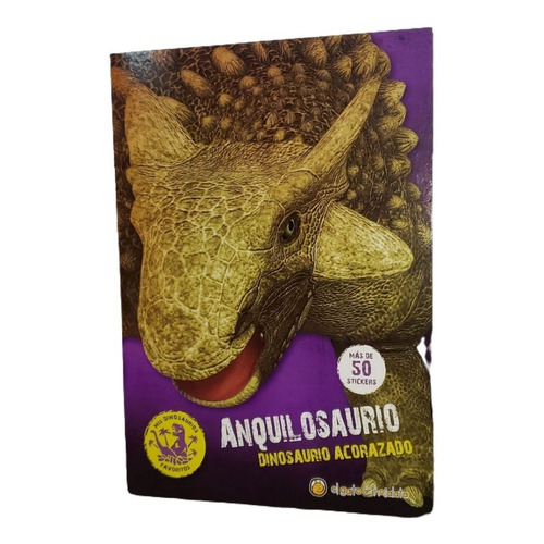 Anquilosaurio Dinosaurio Acorazado Libro Con Stickers