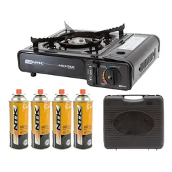 Fogareiro Frontier + 04 Refil Gas - Nautika no Mercado Livre com oferta e cupom de desconto