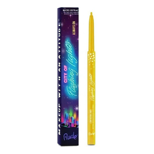 Delineador Neon Rude Cosmetics City Of Flashing Lights Color Always On