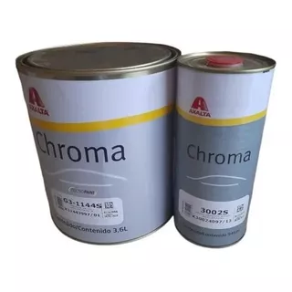 Primer Gris 2k 1144s 4lts C/ Cat 3002s 1lt Chroma Axalta