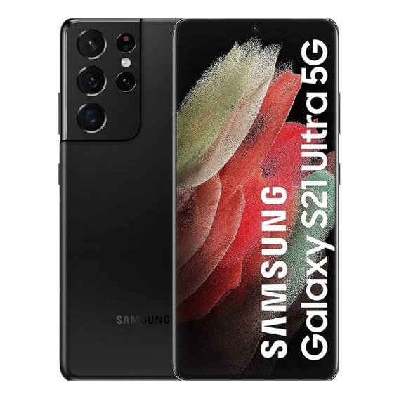 Samsung Galaxy S21 Ultra 128 Gb Black 12 Gb Ram Liberado
