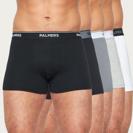 Pack 5 Boxer Medio Algodón Palmers