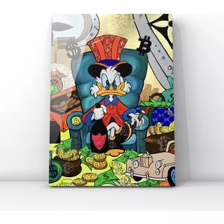 Cuadro Canvas Monopoly Pato Donald/decoracion 120x140