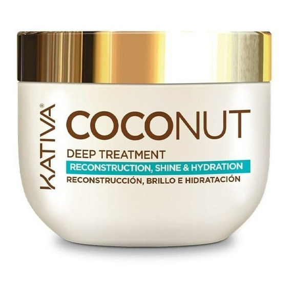 Máscara De Tratamiento Kativa Coconut 250ml